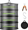 VIVOSUN 4-Layer Mesh Drying Rack with Hanging Design 2ft Produktbild-Vorschau 2