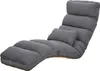 A gray chaise lounge chair with a pillow, shown from a side-diagonal angle against a white background. Produktbild-Vorschau