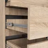 Akord Komoda 1 dveře 5 zásuvek dub Sonoma 80x35x97 cm Náhled obrázku produktu 4