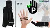 Collage showing a black hand brace, a hand with measurements, and a boxer. Produktbild-Vorschau