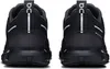 The back view of two black running shoes. Produktbild-Vorschau
