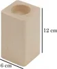 Portacandele 12x6 cm rettangolare con angoli arrotondati in Anteprima dell’immagine prodotto 4