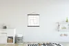 MuchoWow® Textilposter Abstrakt - Linien - Taupe - Design Produktbild-Vorschau 2