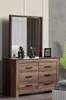 Komoda do sypialni z lustrem nowoczesny styl eleganckie Podgląd zdjęcia produktu 2