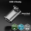 deleyCON USB-C Adapter Winkel 90 Grad (2 Stück) 40Gbps, Produktbild-Vorschau 4