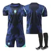 No name no number Futbalový dres Brazílie na zápas vonku Náhľad obrázku produktu 1