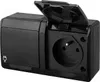 ELEKTRO-PLAST | Steckdose wasserdichte - IP44 - Schwarz - Produktbild-Vorschau 2