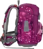 Side view of a purple backpack with a star pattern. Náhled obrázku produktu