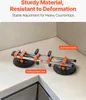 A countertop seam setter tool is shown on a kitchen countertop. Voir les images du produit