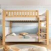 STILVORA Etagenbett 90x200 cm mit weicher Produktbild-Vorschau 2