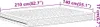 vidaXL Schaumstoffmatratze Weiß 140x210 cm Härtegrad H2 H3 Produktbild-Vorschau 7
