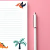 Friendly Fox Dino Briefpapier für Kinder 20 Blatt DIN A4 Produktbild-Vorschau 4