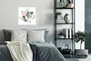 MuchoWow® Poster Blumen - Rosen - Pfingstrose 50x50 cm - Produktbild-Vorschau 4