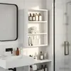 vidaXL Badezimmer-Wandschrank Weiß 40 x 10 x 60,5 cm Produktbild-Vorschau 4