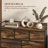 Komoda HOMCOM, kredens z 7 składanymi szufladami z tkaniny, Podgląd zdjęcia produktu 5