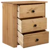 vidaXL Nachtschrank 46x40x57 cm Kiefernholz Panama -  Produktbild-Vorschau 3