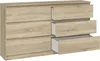 Topeshop M6 140 SON 2X3, Dub, 6 zásuvka/zásuvek, Náhled obrázku produktu 11