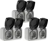 3er Set Feuchtraum Doppel-Steckdose IP44 2-fach Steckdose Produktbild-Vorschau 1
