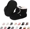 Miminko Newborn Fleece Bootie, Zimní Teplé Protiskluzové Náhled obrázku produktu 1