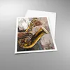 Poster - Poster ohne Rahmen - Saxophon Öl Musiker - 70x100 Produktbild-Vorschau 3