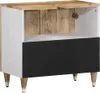 vidaXL Vanity unit 62x33x58 cm masívne drevo mango Náhľad obrázku produktu 4