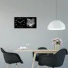 Wanduhr aus Glas – 60x30 cm - Glasbild - Glasuhr - Produktbild-Vorschau 3