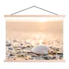 MuchoWow® Textilposter Muscheln - Weiß - Strand - Sommer Produktbild-Vorschau 1