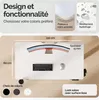Casaria Bureau réglable en hauteur électrique Blanc 110cm Voir les images du produit 4