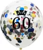 Oblique Unique 10x Konfetti Luftballons Zahl 60 Geburtstag Produktbild-Vorschau 2
