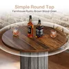 Tribesigns Runder Bartisch, 100 cm hoch, Bistrotisch aus Produktbild-Vorschau 5