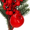 Větvička s jeřabinami a jablíčkem 32 cm Náhled obrázku produktu 5