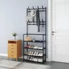 Wieszak na kurtki z półką na buty regał przedpokój Podgląd zdjęcia produktu 3