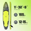 Stand-up paddleboard 335 cm s pumpou a bezpečnostnou Náhľad obrázku produktu 4