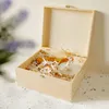 Caja de madera Creative Deco sin acabar, 29 x 25 x 14 cm Vista previa de la imagen del producto 5