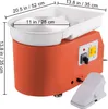 SucceBuy 11-calowe koło garncarskie 0-300 RPM Koło Podgląd zdjęcia produktu 8