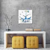 Wanduhr Alu-Dibond 30x30cm Uhr Alubild Uhr Bath Bad Maritim Produktbild-Vorschau 2