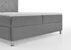 Meise Möbel Leo Boxspringbett Metallfuß mit Chromoptik 100% Produktbild-Vorschau 4