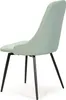 CALICOSY - Lot de 2 chaises pivotantes en tissu avec pieds Voir les images du produit 5