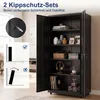 COSTWAY 5 Ebenen Aktenschrank abschließbar mit Doppeltür & Produktbild-Vorschau 7
