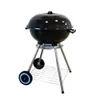 Camping Edelstahl Holzkohle Kugelgrill Produktbild-Vorschau 2