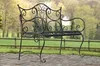 CLP Gartenbank Tara romantisch, Farbe: bronze, Maße Produktbild-Vorschau 13