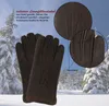Handschuh aus echtem Lammfell handgenäht Produktbild-Vorschau 6
