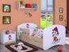 BDW Lit d'enfant Super chiens, Lit bébé chambre d'enfant, Voir les images du produit 1