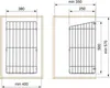Emuca verchroomde wasmand voor modulaire systemen, kleur Productafbeelding-voorbeeld 3