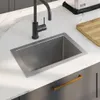 vidaXL Évier de cuisine fait main en acier inoxydable Voir les images du produit 2