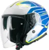 Jet Helm CGM 136S RNA Race Blau Gelb Fluo Glänzend größe XS Produktbild-Vorschau 3