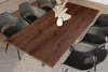Esstisch Baumkante Holz-Optik Nussbaum 200 x 100 Produktbild-Vorschau 5