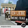Ich liebe meine Frau Blechschild retro, Motorrad Deko, Produktbild-Vorschau 4