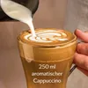 Cosumy 6 bicchieri da cappuccino con manico e cucchiaio - Anteprima dell’immagine prodotto 4