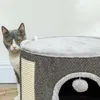 PawHut Drapak w kształcie beczki, wysokość 30 cm, z Podgląd zdjęcia produktu 7